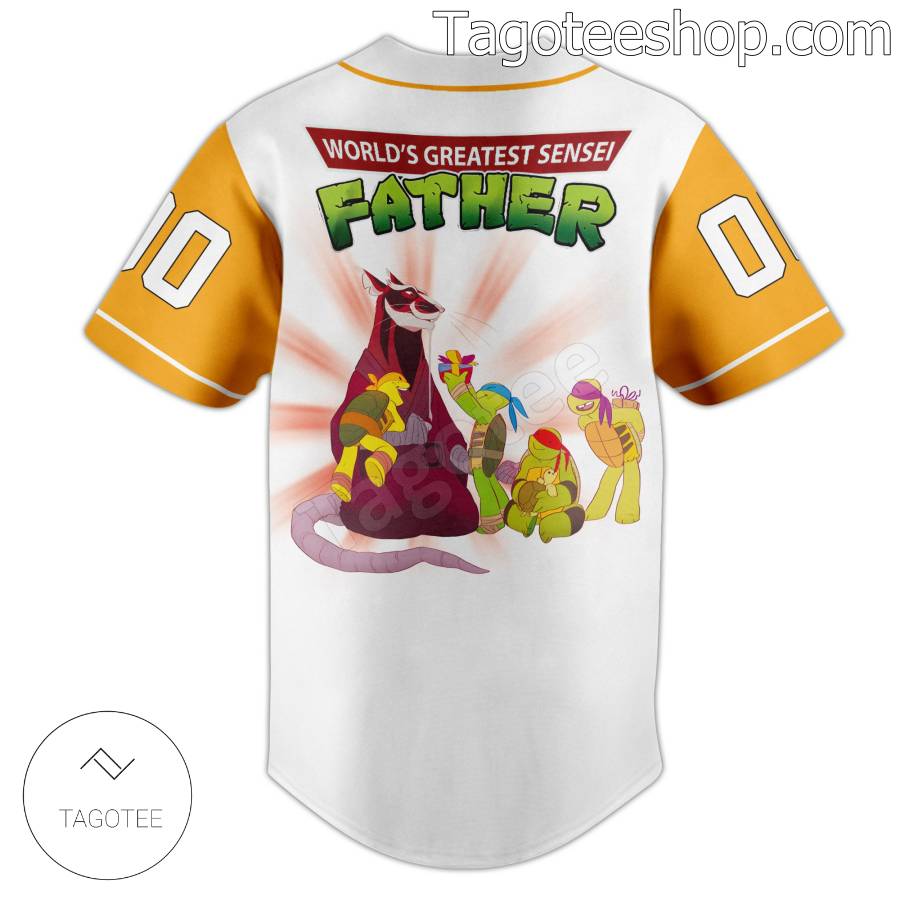 Teenage Mutant Ninja Turtles I Have The Best Dad Ever Personalized Baseball Button Down Shirts b