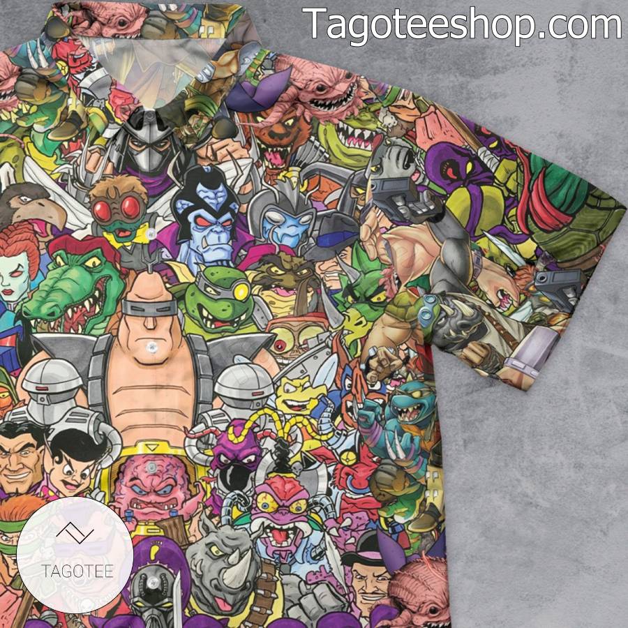 Teenage Mutant Ninja Turtles Rogues Hawaiian Shirt a