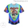 The Allman Brothers Band 50th Anniversary Tie Dye Baseball Button Down Shirts