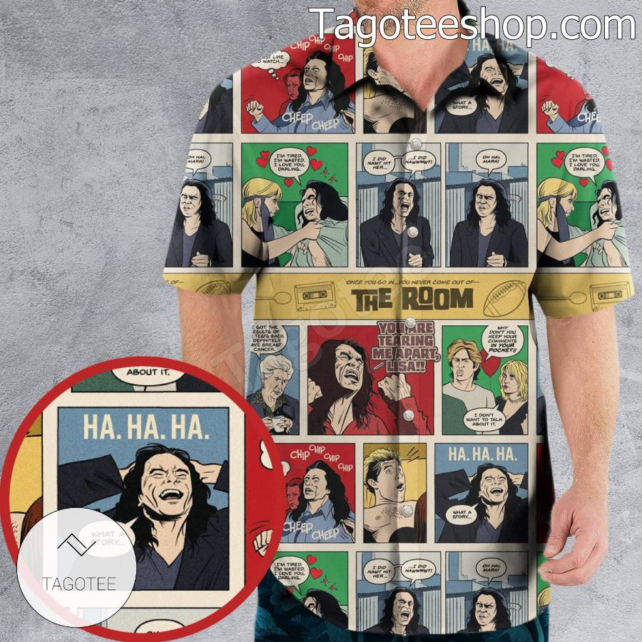 The Room Comic Short Sleeve Shirts a