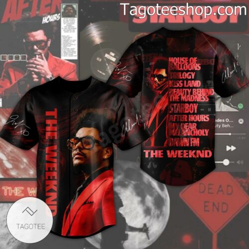 The Weeknd House Of Balloons Baseball Jersey