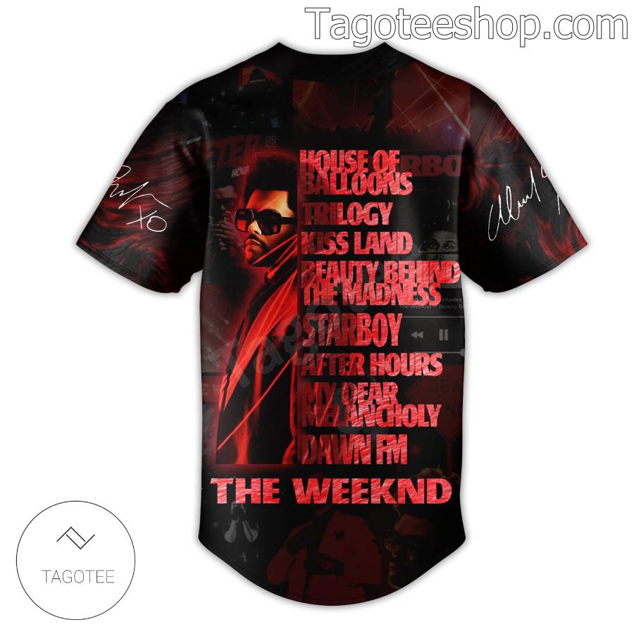 The Weeknd House Of Balloons Baseball Jersey c