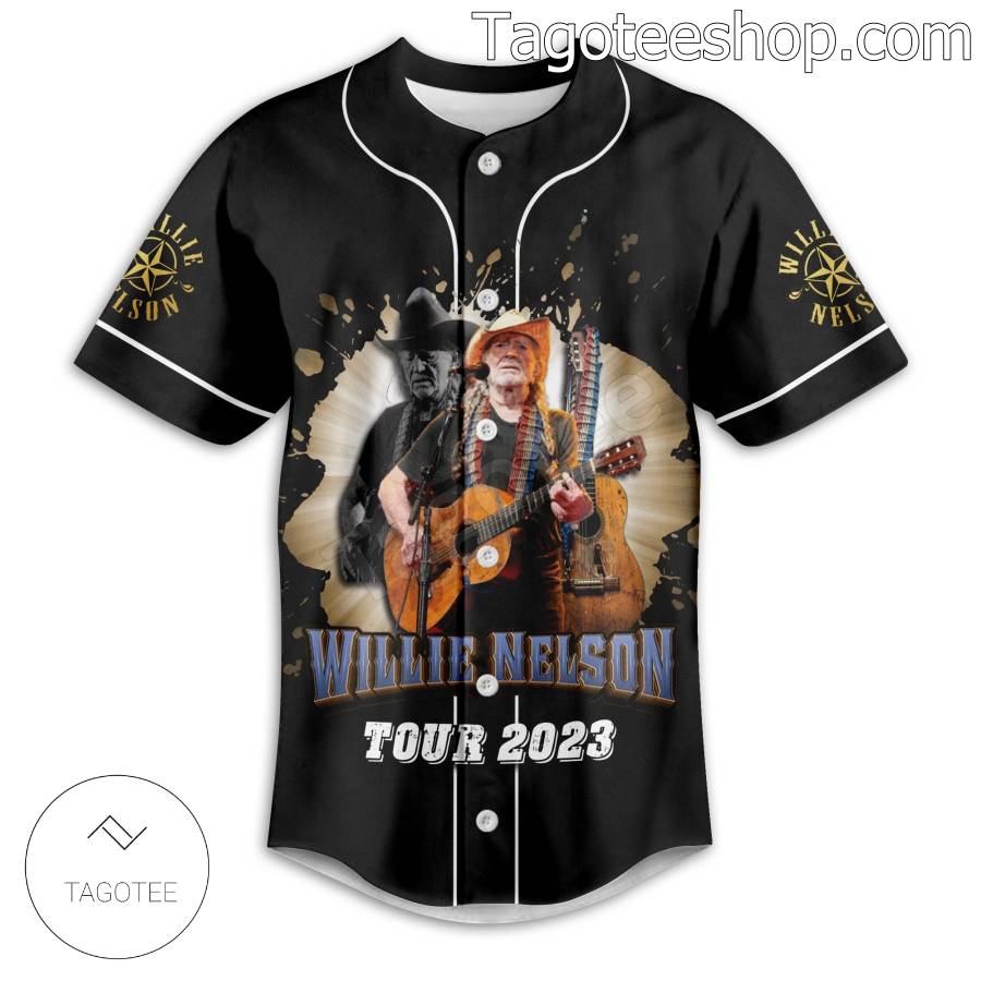 Willie Nelson Tour 2023 Personalized Baseball Button Down Shirts a