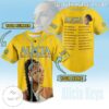 Alicia Keys To The Summer Tour Yellow Personalized Fan Baseball Shirts Sports