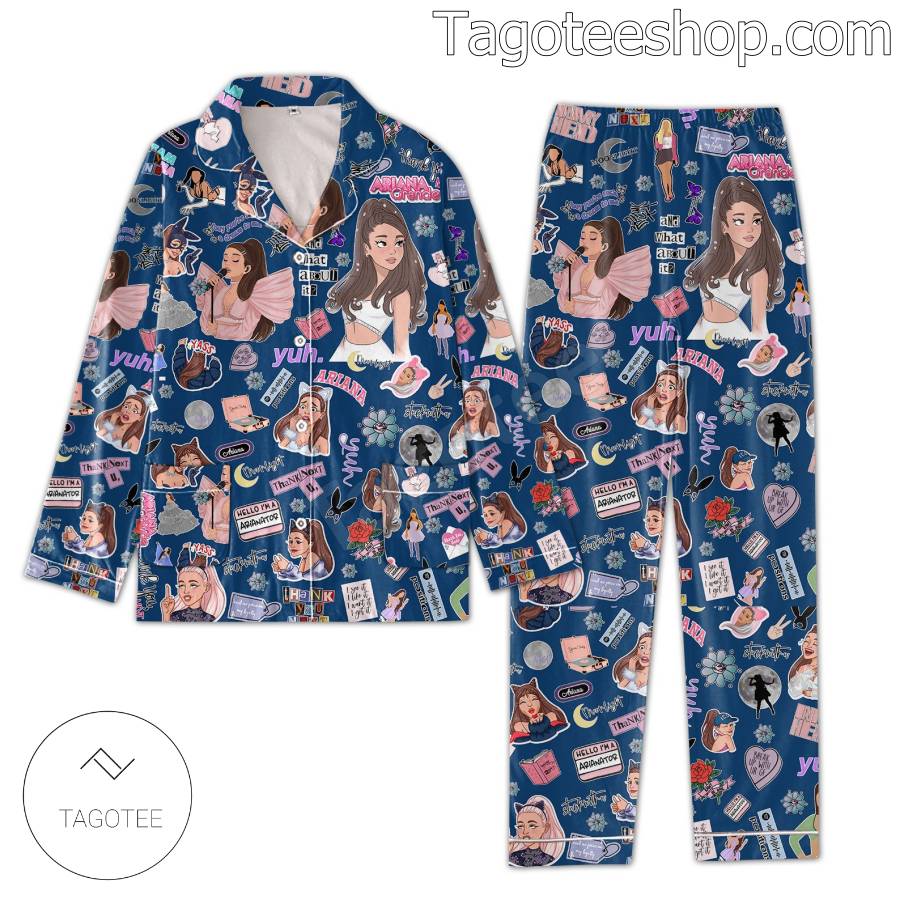 Ariana Grande Pattern Pajama Sleep Sets a