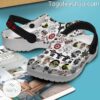 Bad Omens Band Pattern Clogs Shoes a