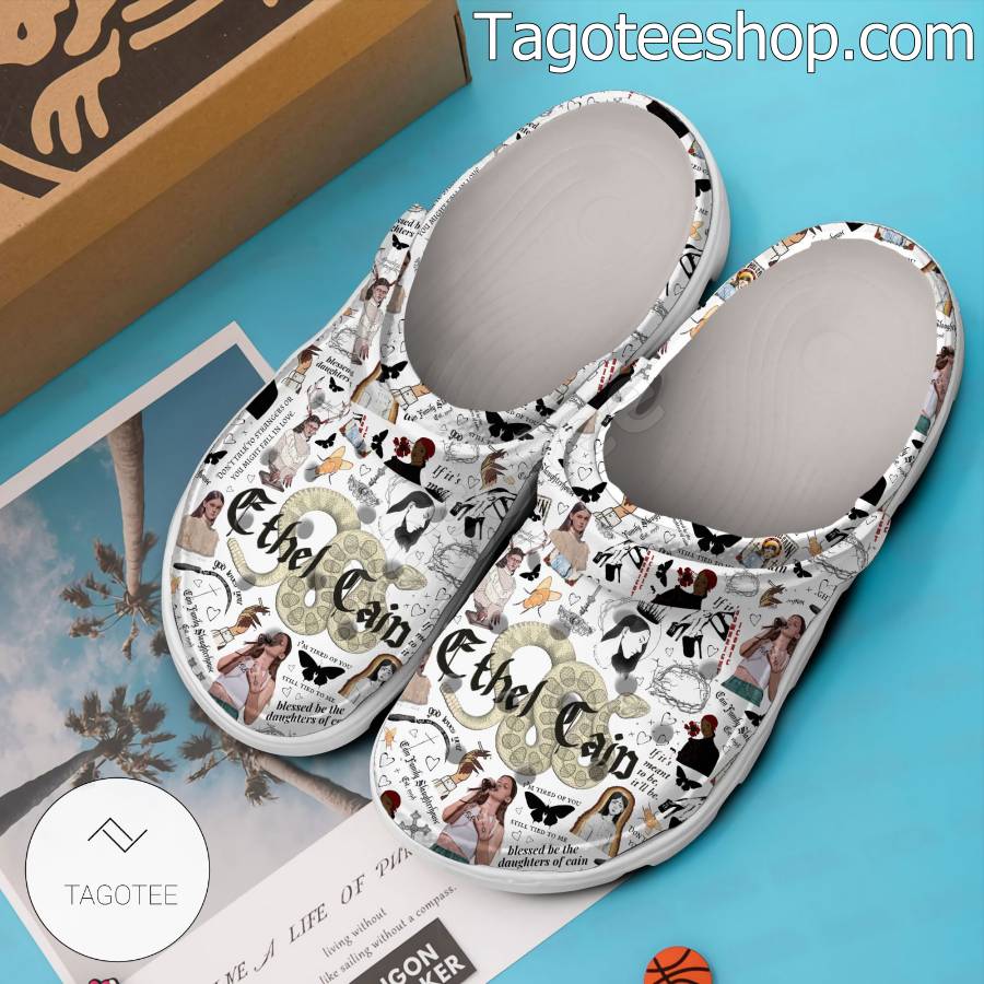 Ethel Cain Pattern Clogs Shoes b