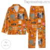 Fleetwood Mac Music Pattern Pajama Sleep Sets
