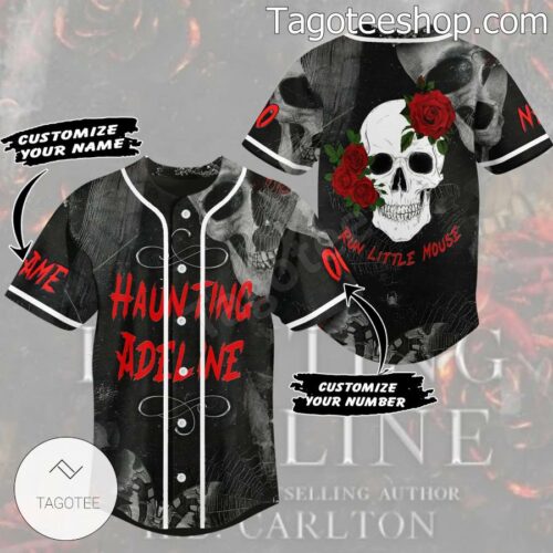 Haunting Adeline Run Little Mouse Personalized Baseball Jersey