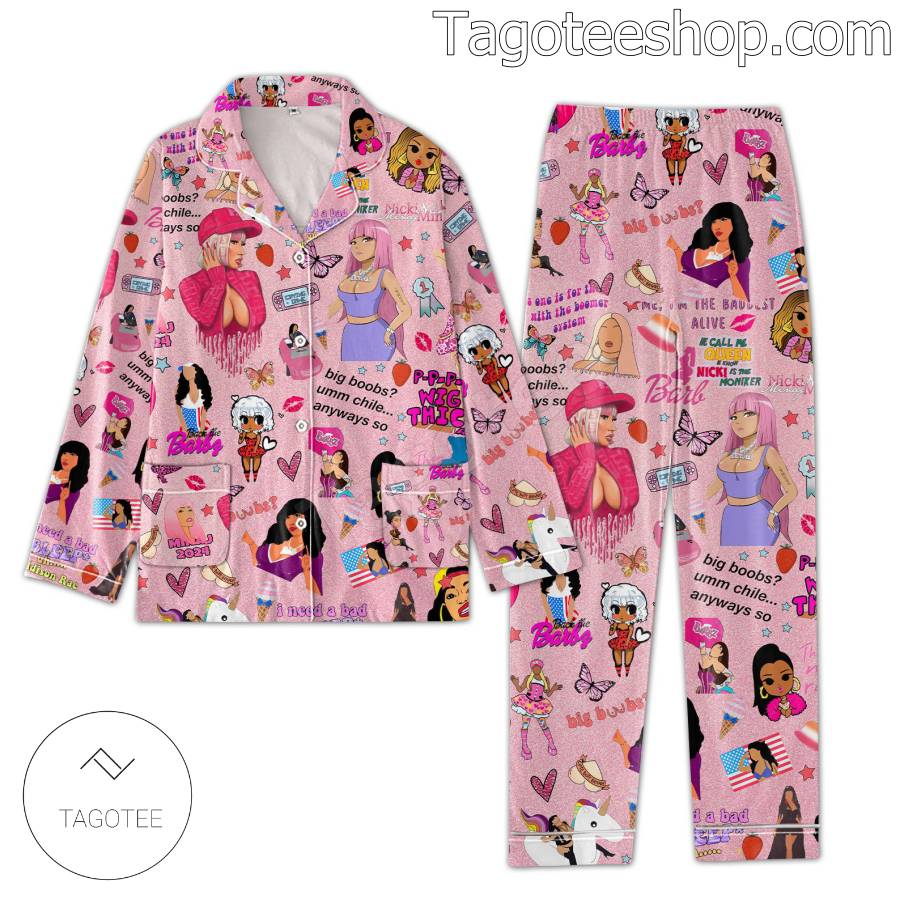 Nicki Minaj Rapper Pajama Sleep Sets a