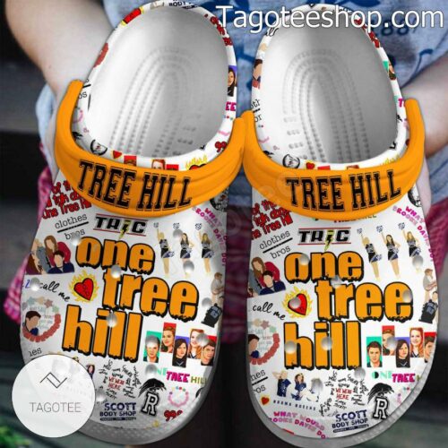 One Tree Hill Pattern Clogs Shoes