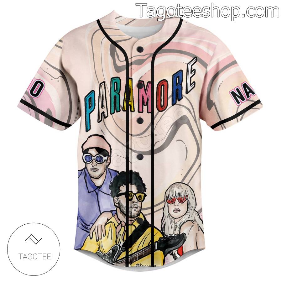 Paramore Ain't It Fun Livin' In The Real World Personalized Baseball Jersey a