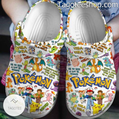Pokemon We Do Have A Lot In Common Clogs Shoes