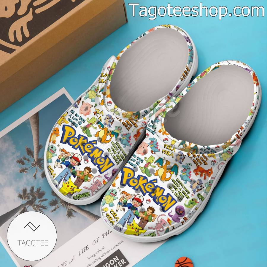 Pokemon We Do Have A Lot In Common Clogs Shoes a