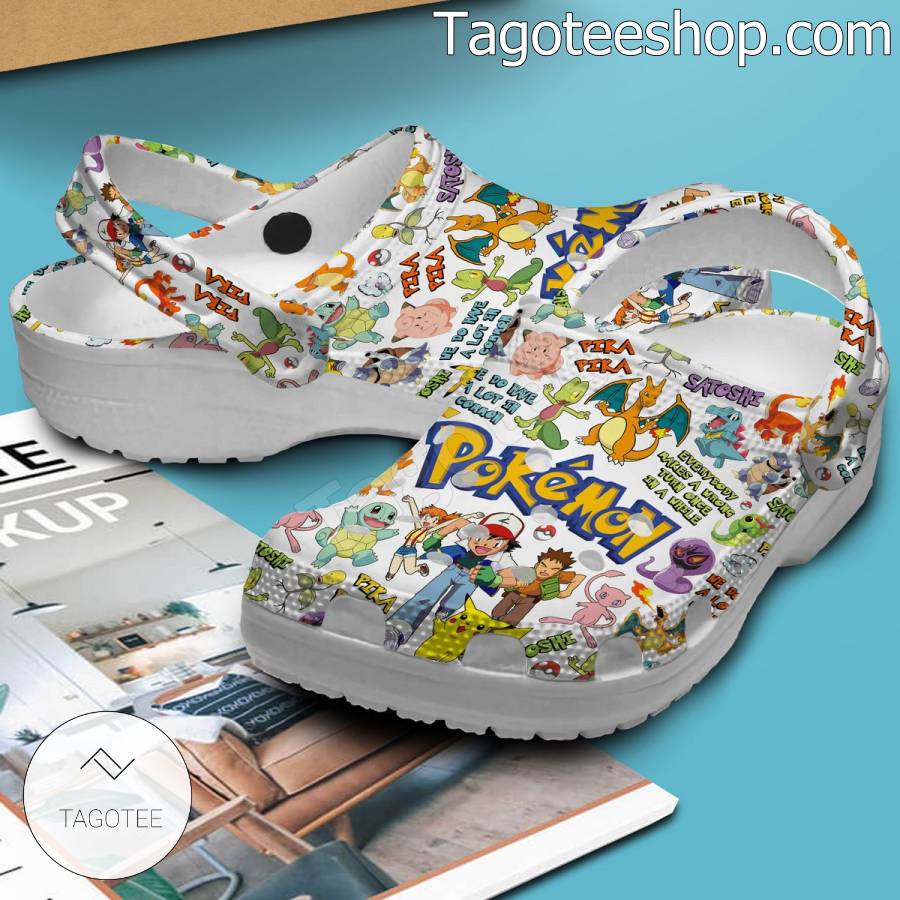Pokemon We Do Have A Lot In Common Clogs Shoes b