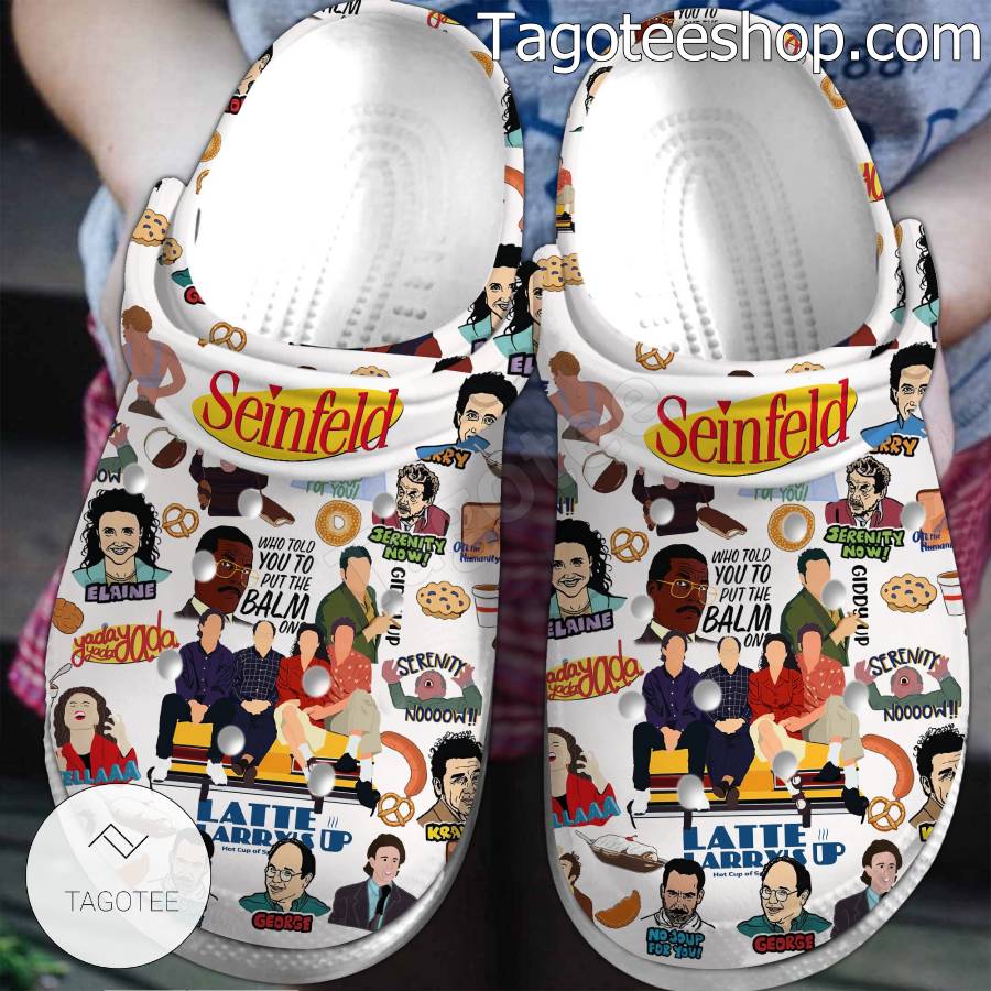 Seinfeld Who Told You To Put The Balm On Clogs Shoes b