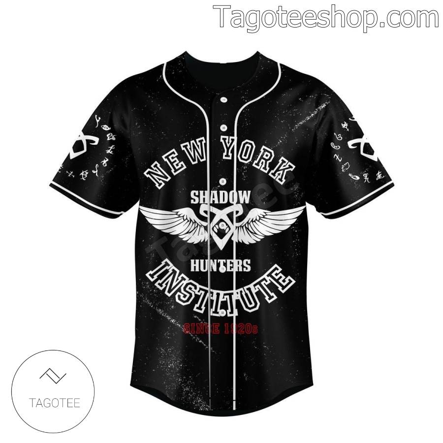 Shadowhunters New York Institute Baseball Jersey a