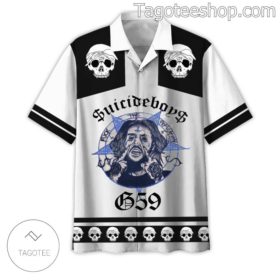 Suicideboys G59 Live Fast Die Whenever Short Sleeve Shirt a