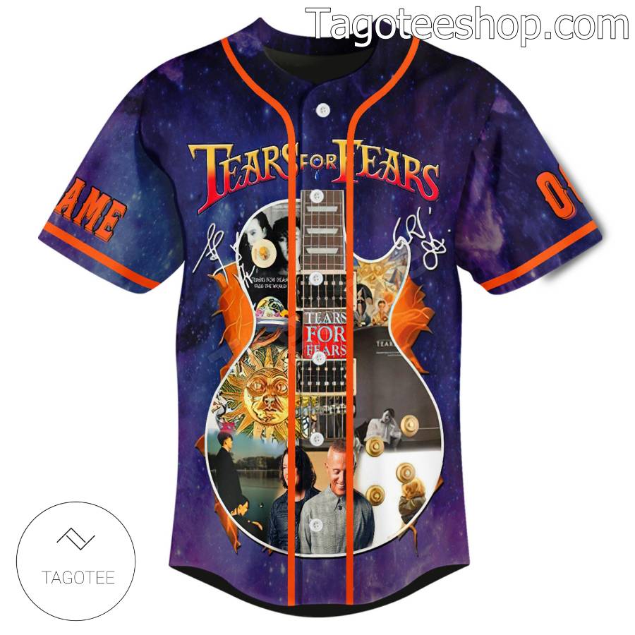 Tears For Fears Everybody Wants To Rule The World Personalized Baseball Jersey a