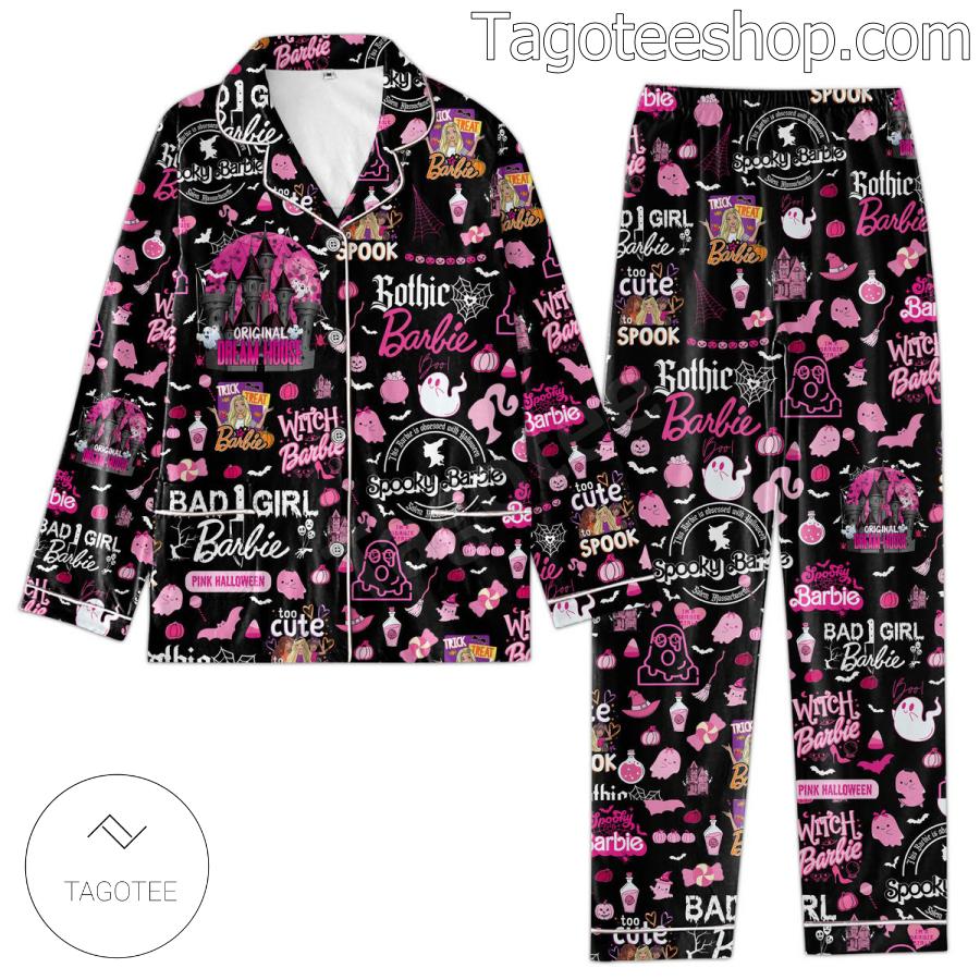Barbie Pink Halloween Pajama Sleep Sets a