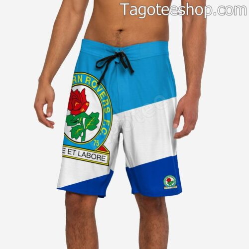 Blackburn Rovers FC Colour Dive Beach Shorts