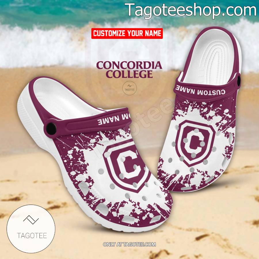 Concordia College Moorhead Clogs Shoes - EmonShop