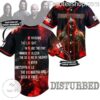 Disturbed Songs List Personalized Baseball Jersey