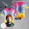 Ed Sheeran Songs List Colorful Personalized Baseball Jersey