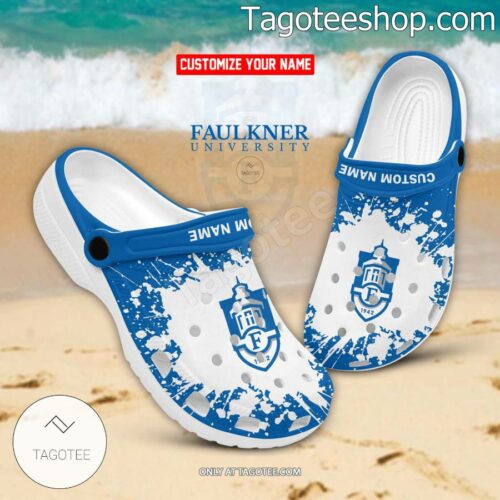 Faulkner University Clogs Shoes - EmonShop
