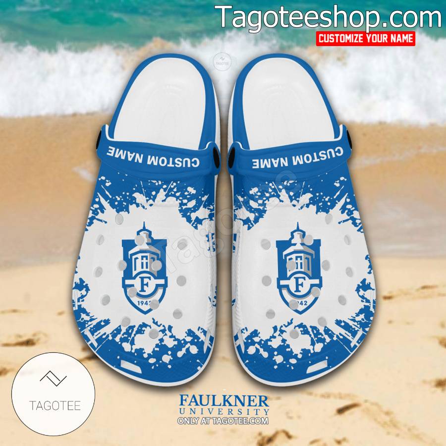 Faulkner University Clogs Shoes - EmonShop a