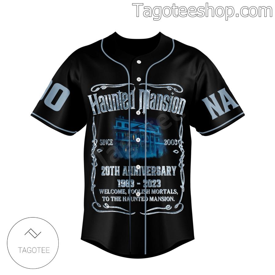 Haunted Mansion 20th Anniversary 1983-2023 Custom Jersey Shirt a