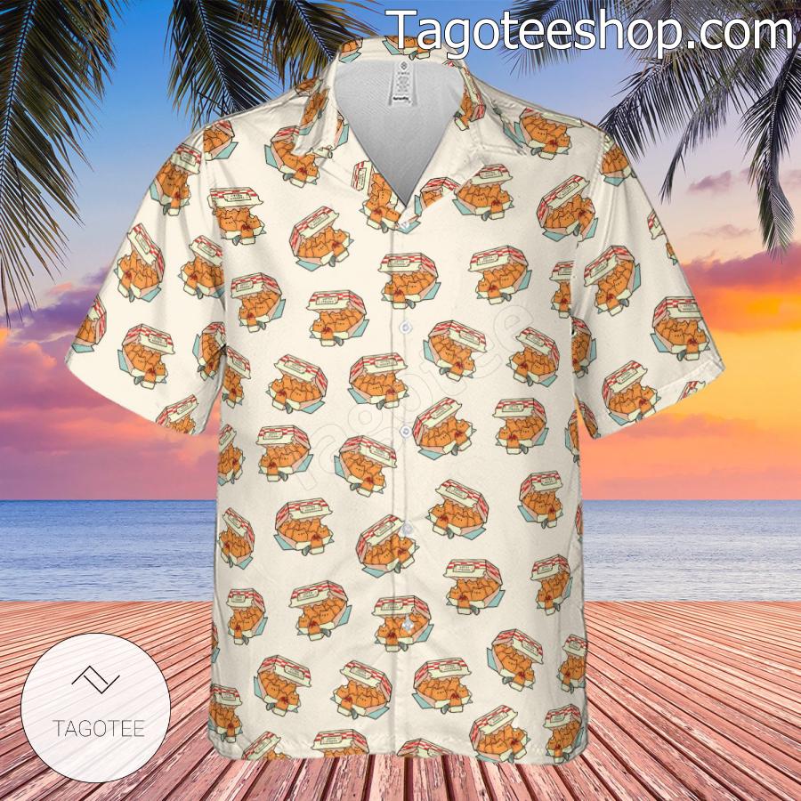 Kitten Nuggets Pattern Hawaiian Shirt b