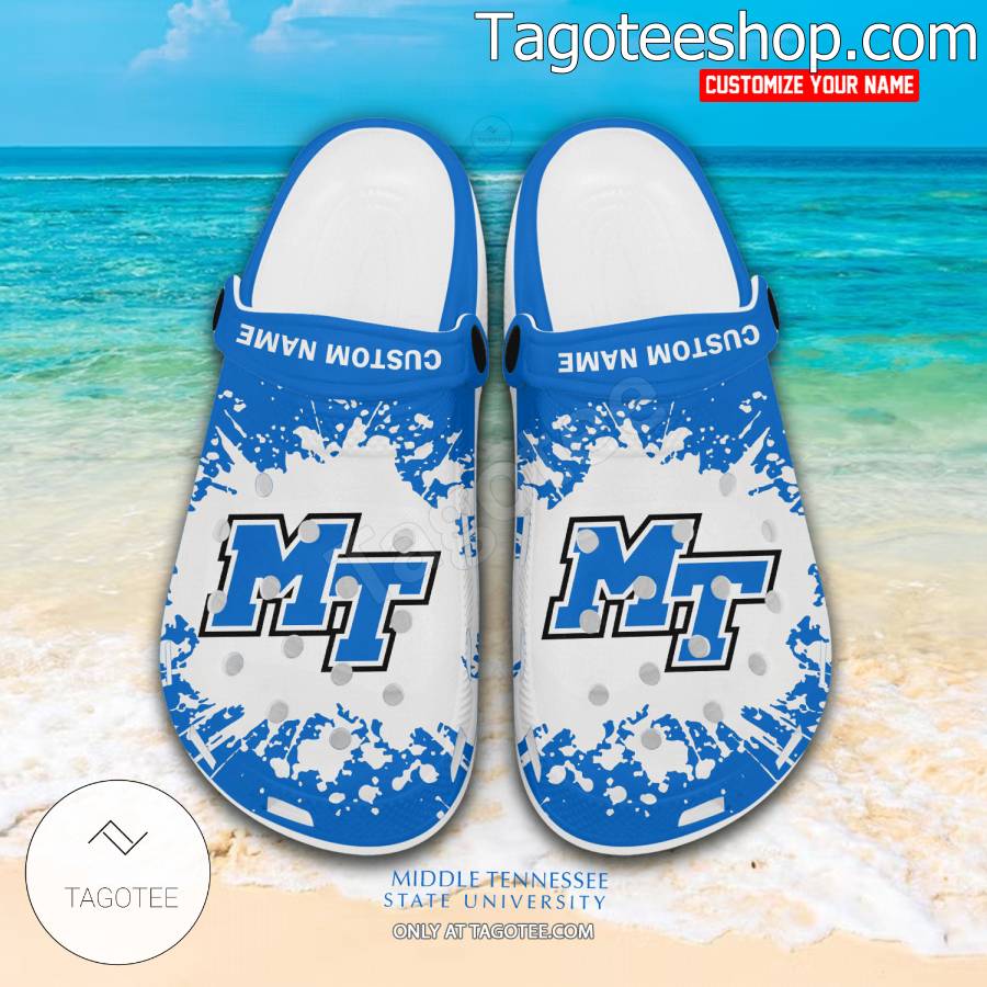 Middle Tennessee State University Clogs Shoes - EmonShop a