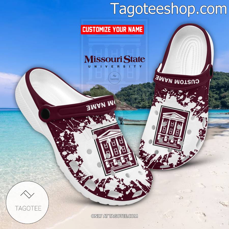 Missouri State University Clogs Shoes - EmonShop