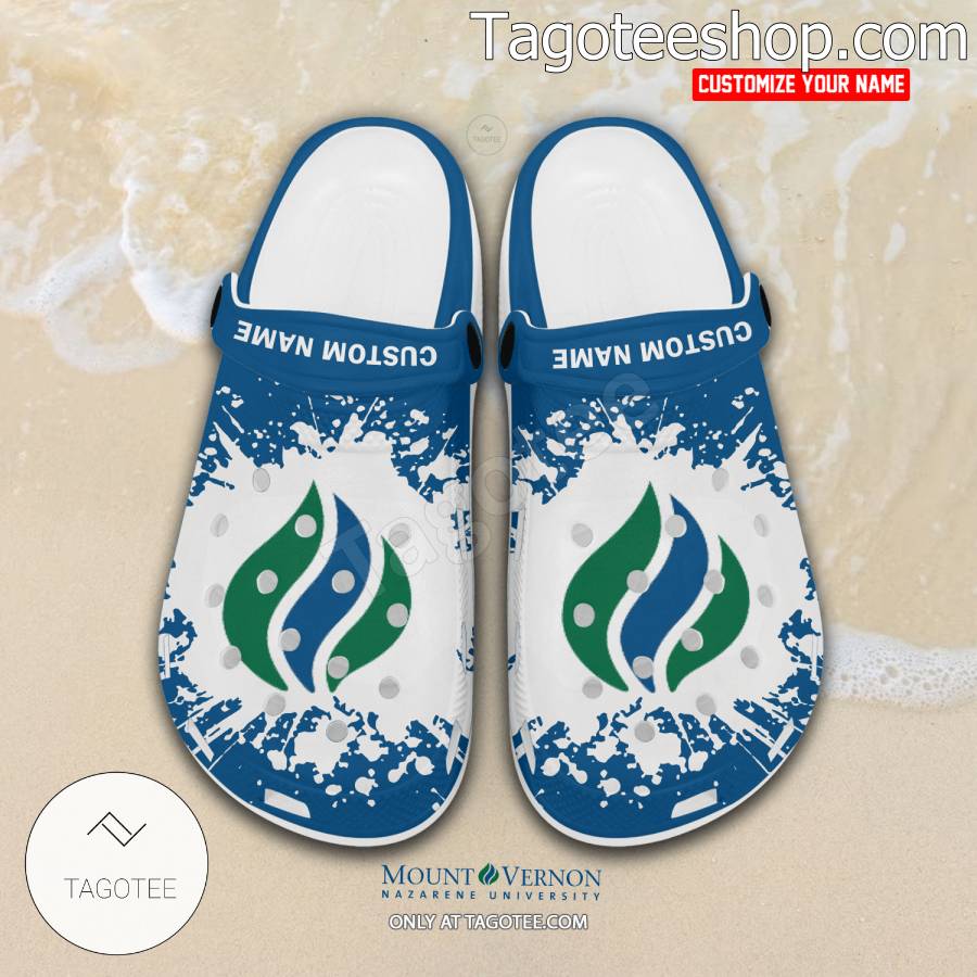 Mount Vernon Nazarene University Clogs Shoes - EmonShop a