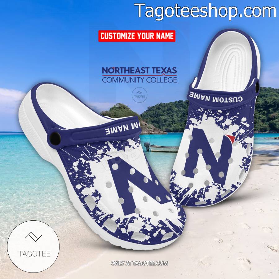 Northeast Texas Community College Clogs Shoes - EmonShop