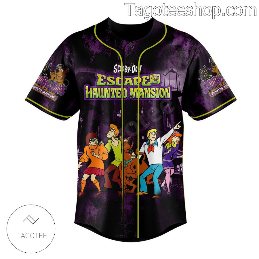 Scooby-doo Escape From The Haunted Mansion Custom Jersey Shirt a