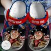 Willie Nelson 80s Personalized Crocs Shoes