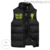 Billie Eilish Your Silence Is My Favorite Sound Puffer Sleeveless Jacket a