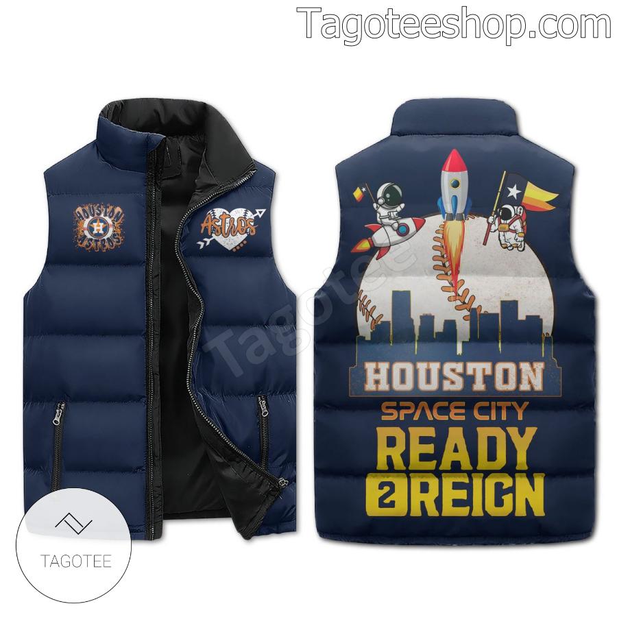 Houston Astros Space City Ready 2 Reign Puffer Vest