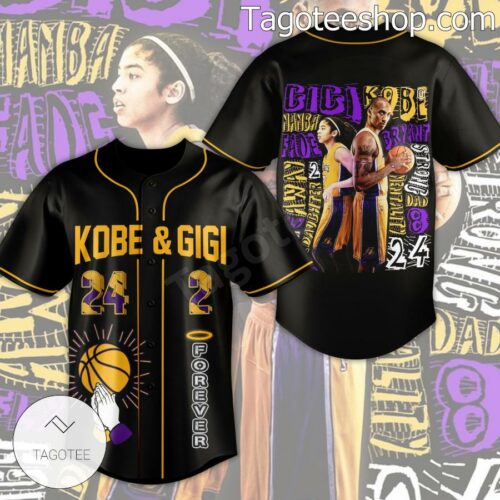 Kobe And Gigi Lakers Forever Jersey Shirt