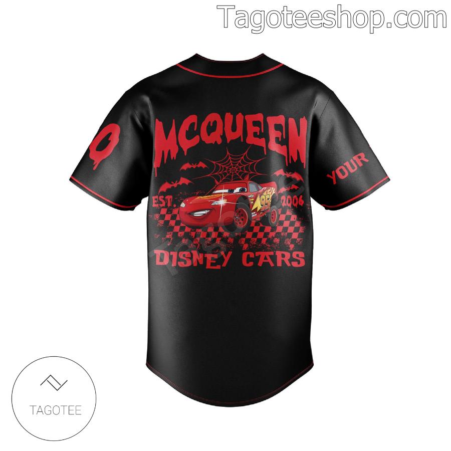 Mcqueen Disney Cars Personalized Jersey Shirt b