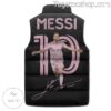 Messi Inter Miami 10 Signature Puffer Sleeveless Jacket b