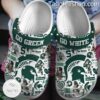 Michigan State Spartans Go Green Go White Clog Unisex Crocs