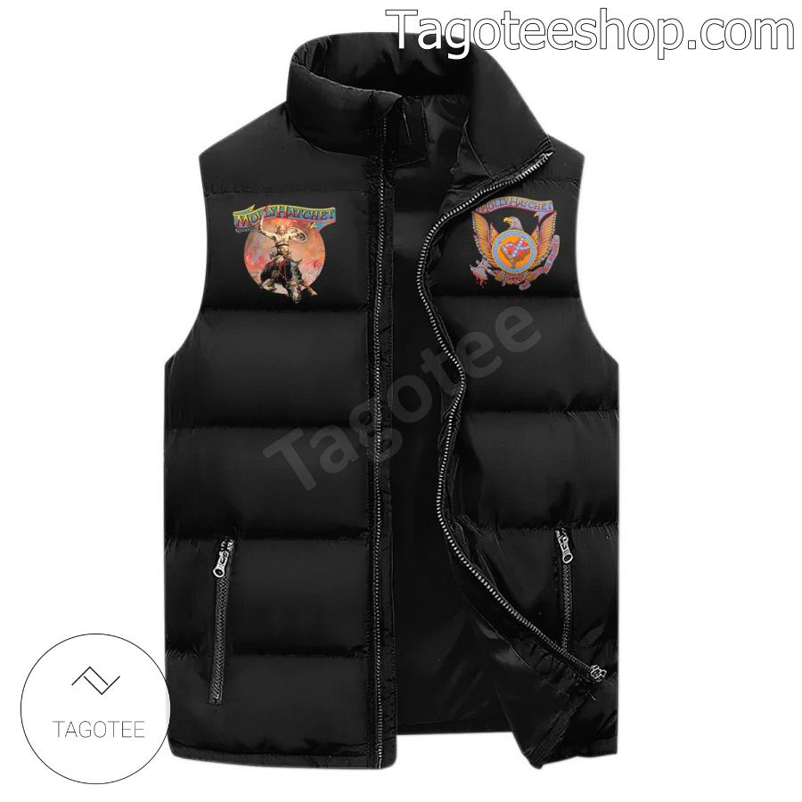 Molly Hatchet Gator Country Puffer Vest a