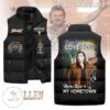 Morgan Wallen I Can't Love You More Than My Hometown Puffer Sleeveless Jacket