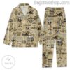 New Orleans Saints Football Pattern Pajama Sleep Sets a