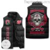 Ohio State Buckeyes Scarlet And Gray Til I'm Dead And Cold Puffer Vest
