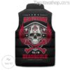 Ohio State Buckeyes Scarlet And Gray Til I'm Dead And Cold Puffer Vest b