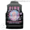 Pink Close Your Eyes And Leave It All Behind Puffer Vest a
